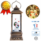 TD® Veille de Noël boule de cristal boîte à musique boîte à musique décoration veilleuse ornement envoyer cadeau d'anniversaire