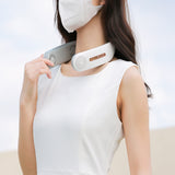 TD® Ventilateur de cou suspendu sans lames portable USB silencieux chargeant un mini ventilateur canicule batterie plein air