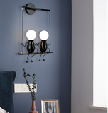 TD® Applique murale mode applique moderne chambre créative lampe de chevet couloir allée escalier méchant lampe