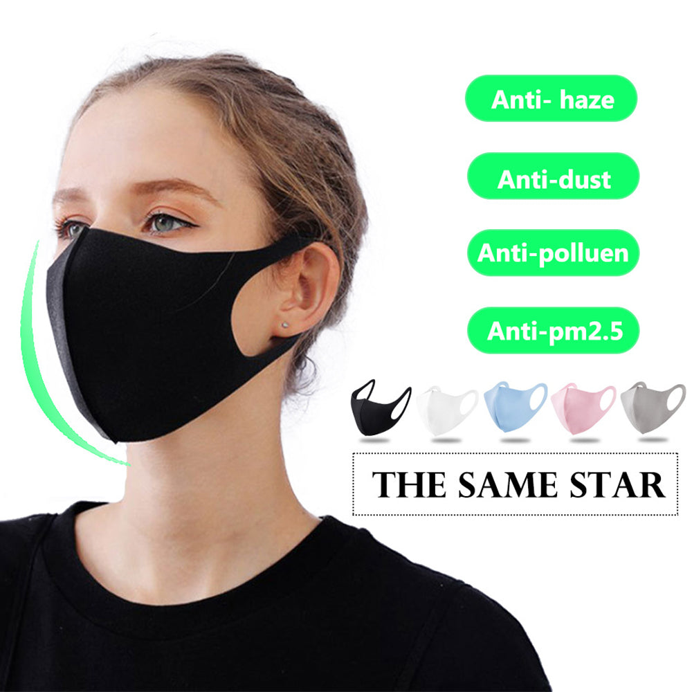 TD® Masque Anti-poussière, Respirant, contre Pollen et Poils/ Voyage en plein air, Masques lavables réutilisable, Masque de sport
