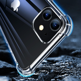 TD® Étuis pour téléphones portables adapté à la housse de protection transparente anti-chute de l'airbag à quatre coins de l'iphone1