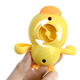 TD® Jouets de natation pour le bain pour enfants jouer à la chaîne d'eau mécanique canard bébé salle de bain interaction parent-enfa