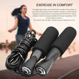 TD® Corde à sauter à roulement billes PVC/ Réglable peau de Vache/ Résistant pour Fitness; Boxe