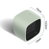 TD® Réchauffeur d'air Mini réchauffeur de bureau Réchauffeur électrique à économie d'énergie pour bureau à domicile mécanique vert c