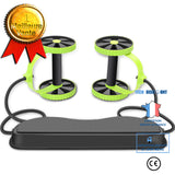 TD® Roue abdominale extracteur à quatre roues exercice abdominal silencieux à deux roues tirer la corde roue abdominale
