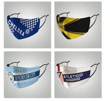 TD® Masque de soie de glace en plein air équitation écran solaire impression football anti-poussière moe respirant masque mince XKZ-