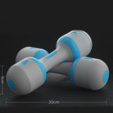 TD® 10 kg réglable ménage mâle haltères de fitness entraînement sportif intérieur aérobic dames tenant haltères haltère