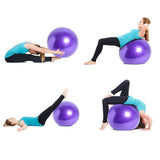 TD® Ballon de yoga Pilates épaissi anti-déflagrant ballon de fitness givré balle d'entraînement balle d'équilibre en pvc