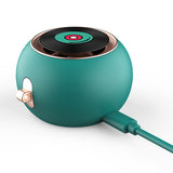 TD® Le nouveau haricot magique suspendu au cou petit ventilateur mini ventilateur USB portatif chargeant mignon et ludique
