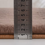 TD® Tapis salon nordique ins chambre couverture de chevet imitation lapin en peluche polyester coton fond épais tapis de salle