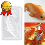 TD®  Moule 3D Poisson Koi Gâteau / Moule Gelée à la main Sugarcraft Moule Bricolage Outil de Cuisson Gâteau de Riz Résistant