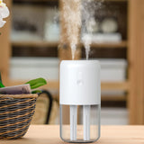 TD® Voiture double pulvérisation humidificateur grand volume de brouillard chambre bureau dortoir bureau simple humidificateur