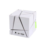 Cube haut-parleur bluetooth lumières colorées créatives téléphone portable subwoofer mini petit haut-parleur sans fil