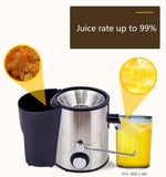 TD® extracteur de jus fruits et légumes mixeur petit dejeuner horizontal centrifugeuse antidérapant pressage orange silencieux rapid