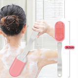 INN® Vibromasseur électrique imperméable bain massage brosse nettoyage corps douche Rose