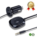 TD® HUB allume cigare audio récepteurs bluetooth mains libres appels chargement USB Apple iphone transmission rétro éclairage de nui