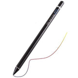 TD® Stylet USB noir Apple iPad stylo à écran tactile stylo capacitif actif universel adapté pour portable tablette noir autonomie él