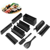 TD® Outil à sushi ensemble complet classique d'artefact de volet roulant combinaison en forme de coeur ensemble de moules à sushi