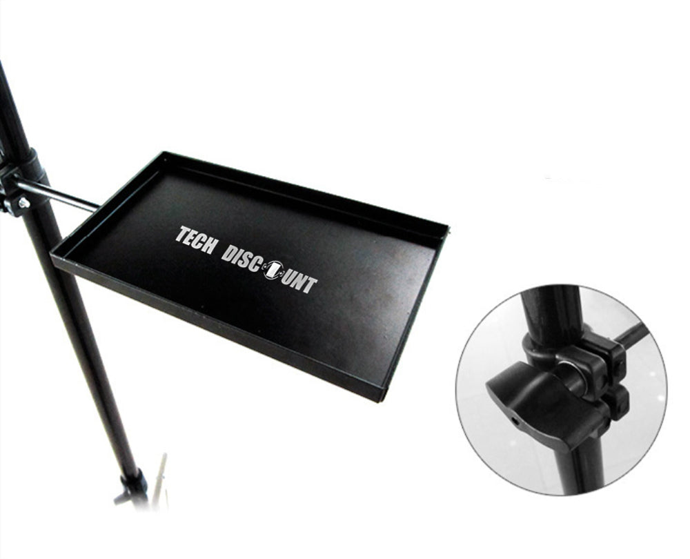 TD® support videoprojecteur sur pied trepied plateau ordinateur portable universel mini ecran bureau reglable lampe console lecteur