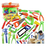 TD® 32pcs outils de maintenance simulation Jouets mobile boîte à outils cadeau noel Pour Enfant-jeux d'éveil et éducatif pour enfant