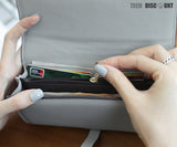 TD® Portefeuille Long pochette pour femmes/ Beige / Tendance/Pratique