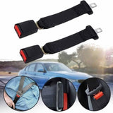 TD® 2Pièces ceinture de sécurité de voiture avec une prolongée-prolongateur de sécurité auto avec boucle-accessoire de sécurité auto