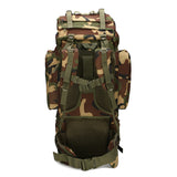 TD® Sac à dos extérieur sac d'alpinisme de randonnée 65L sac à dos tactique de grande capacité sac à dos camouflage