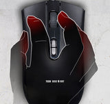 TD® Souris Filaire Jeu Classique USB Programmable 7 Bouton,Eclairage RVB Capteur3327 Design Ergonomique Effet Lumineux1,8 m,câble tr