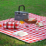 TD® Tapis de pique-nique en daim camping en plein air coussin étanche à l'humidité portable tapis de sol portable épaissi imperméabl