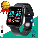 INN® Bracelet intelligent y68 Bracelet intelligent Bluetooth Bracelet de fréquence cardiaque sain Sports de plein air pour hommes No