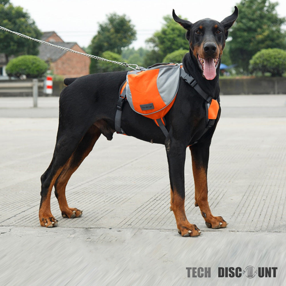 TD® Fournitures pour animaux de compagnie Sacs de transport rayés réfléchissants Sacs à dos pour chiens de voyage solides et respira
