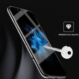 TD® Convient pour l'écran de téléphone portable iPhone XR, surface anti-empreintes digitales de qualité d'image HD sensible au touch