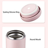 TD® 316 tasse thermos intelligente filles mignonne tasse à eau étudiant en acier inoxydable portable tasse cadeau de grande valeur