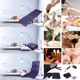 Fauteuil Massant Coussin Massage Dos Chaleur dos pied tête visage cervical nuque électrique corporel pliable matelas physioth