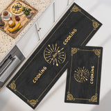 TD® Tapis de sol cuisine domestique absorbant l'eau tapis à séchage rapide absorbant l'huile antidérapant tapis résistant à l'huile