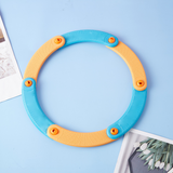 TD® Variété de mousse pliant anneau volant sonnant soucoupe volante anneau volant maternelle jouets pour enfants sûr doux Frisbee