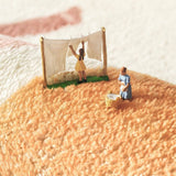 TD® Nordique Morandi couleur imitation cachemire tapis maison chambre couverture de chevet résistant à l'usure tapis de sol antidéra