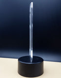 TD® Lampe LED 3D Univers Planète/Table Illusion Univers Bureau/7 Changement de Couleur/Nuit Lumières Lampe de Table Enfants Veilleus