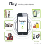 TD® Localisateur de clés objets gps key finder voiture mini bluetooth sans fil longue portée téléphone véhicule tracker portefeuille