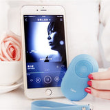 TD® Mini Enceinte Bluetooth Portable Lecteur Micro SD / Déclencheur Smartphone Bleu/ Compatible Iphone Android PC