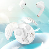 TD® Casque Bluetooth Gaming Véritable casque Bluetooth sans fil à suppression de bruit Jeu de sport Longue durée de vie de la batter