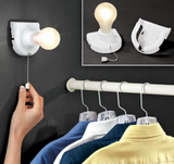 TD® Tirez la guirlande lumineuse armoire lumière applique murale 3LED couloir en plastique veilleuse extérieure camping tente lumièr