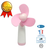 INN® Petit ventilateur créatif mini ventilateur de poche étudiant portable batterie portable petit ventilateur électrique silencieux