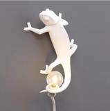 TD® Lampe de table caméléon applique murale salon chambre design nordique résine moderne