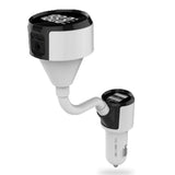 TD® FM Transmetteur Kit Bluetooth FM USB charge rapide Aux 3.5MM Stereo MP3 Player - Kit main libre san fil USB MP3