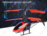 TD® hélicoptère télécommandé jouet radiocommandé drone induction infrarouge fantastique volant LED boule eclairage detection USB rou