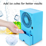 TD® Ventilateur de bureau-créatif nouveau style-spray humidification-climatisation ventilateur-arrêt automatique