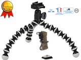 TD® Trepied GorillaPod Flexible Support caméra Go pro appareil photo rotatif accessoire Bluetooth fixation equipement portable voyag