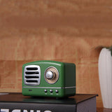 TD® Mini Haut-Parleur Bluetooth V4.1 Vintage Enceinte Acoustique Hifi Stéréo Portable Sans Fil - Vert