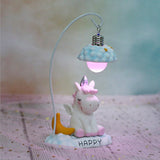 TD® Lampe en licorne pour enfants lumière LED décoration intérieur chambre de bébé enfant veilleuse enfants luminaire éclairage